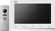 Комплект цветного видеодомофона CTV-DP4101AHD (белый)